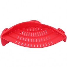 Myhouse Water Filter Wide Mouth Silicone Drainage Draining Water Filter Noodle Filter Leak Baffle (Red) - B07B6MT7JB